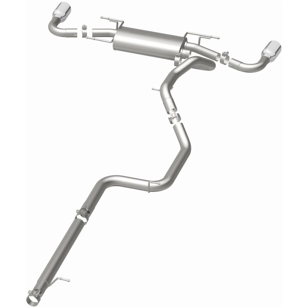MagnaFlow Exhaust Products 15146 Street Series Polished Cat-Back System for Select Mazda 3