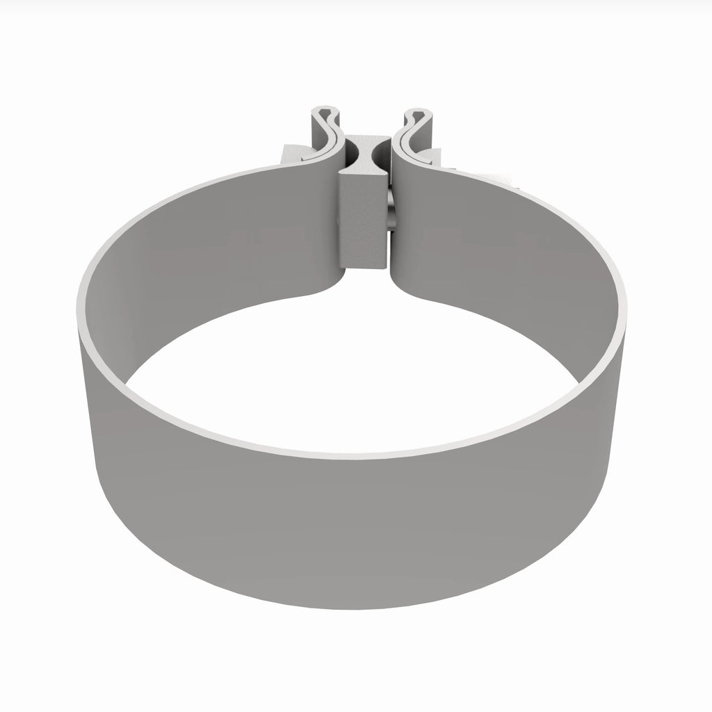 MagnaFlow Exhaust Products 10165 10 pk - Lap Joint Band Clamp - 3.50in.