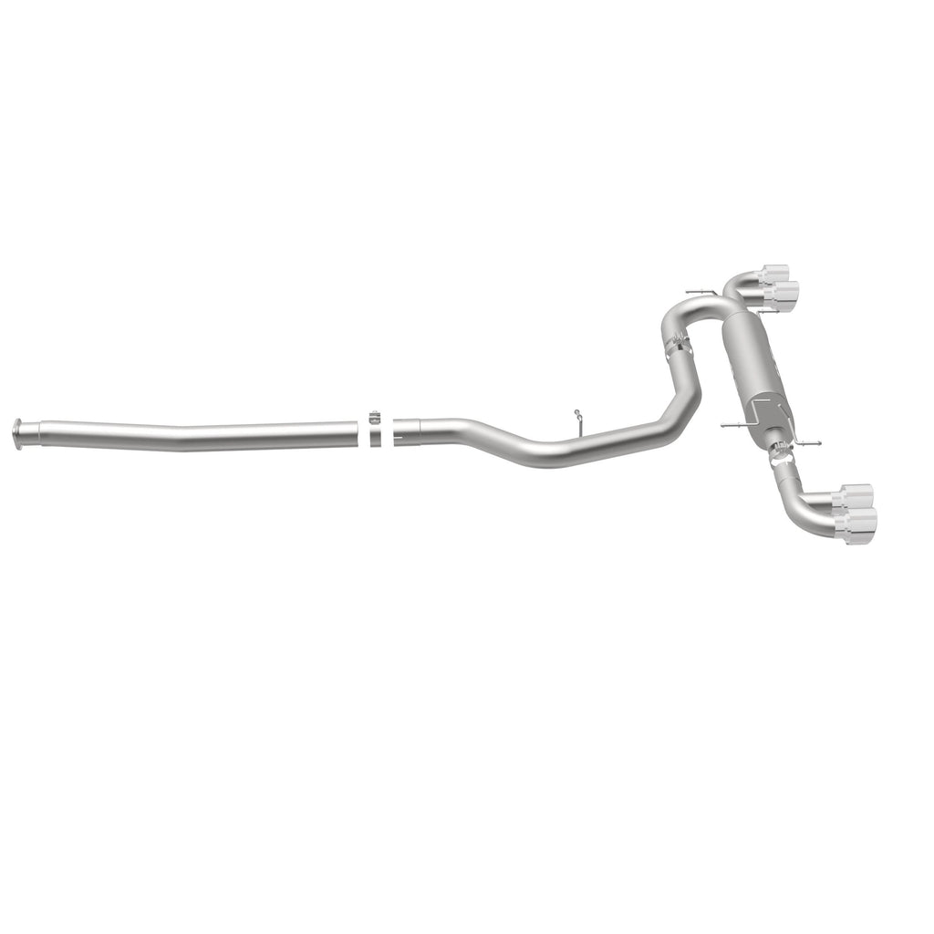 MagnaFlow Exhaust Products 16824 Street Series Polished Cat-Back System for Select Subaru Impreza