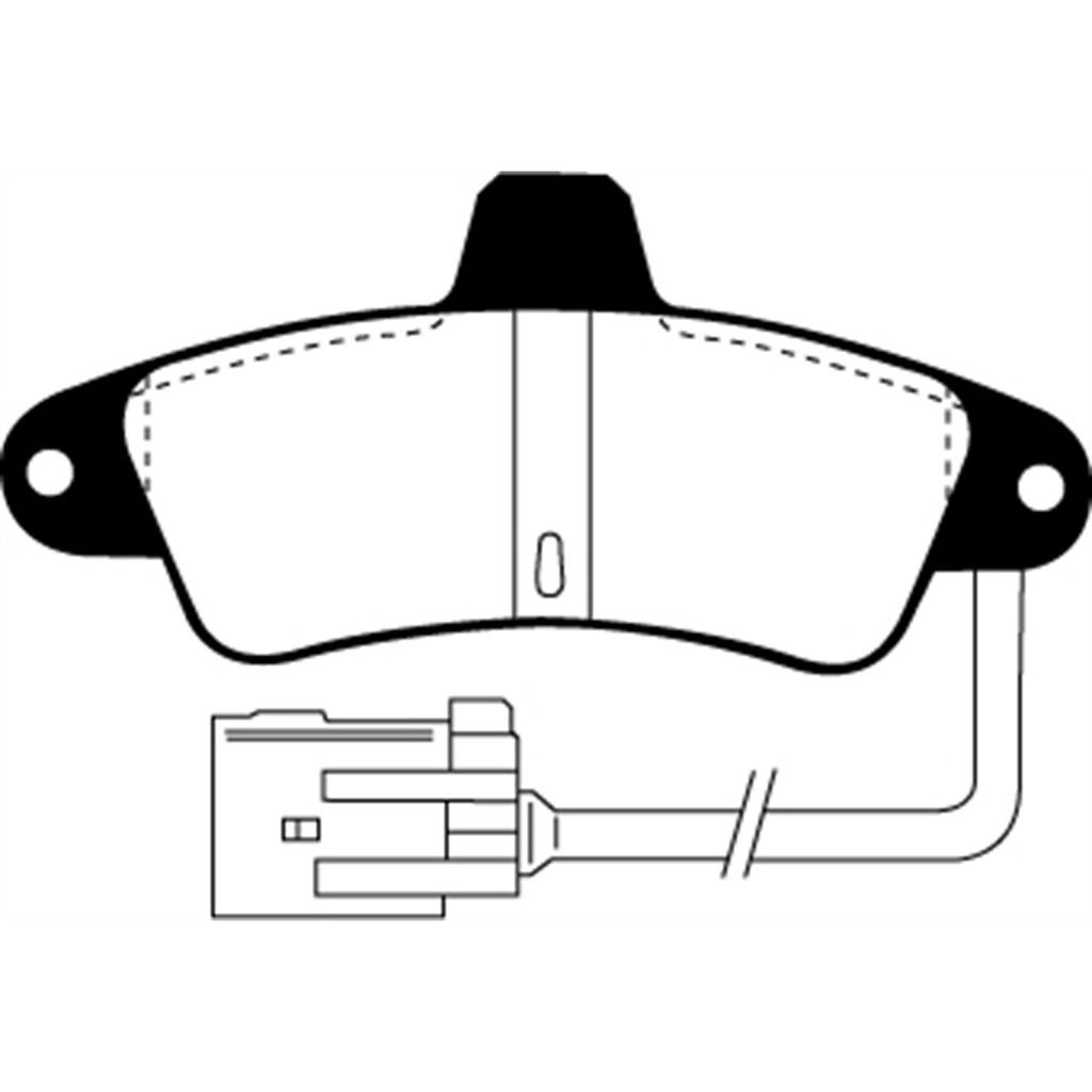 95-00-Ford-Contour-2.0-Greenstuff-Rear-Brake-Pads