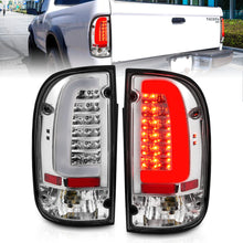 Load image into Gallery viewer, 95-00-Toyota-Tacoma-Led-Taillights-Chrome-Housing-Clear-Lens-(Pair)