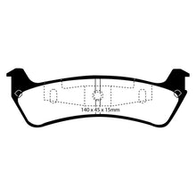 Load image into Gallery viewer, 95-01-Ford-Explorer-4.0-2Wd-Yellowstuff-Rear-Brake-Pads