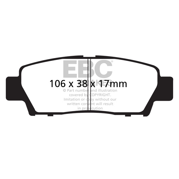 95-96-Toyota-Avalon-3.0-Greenstuff-Rear-Brake-Pads