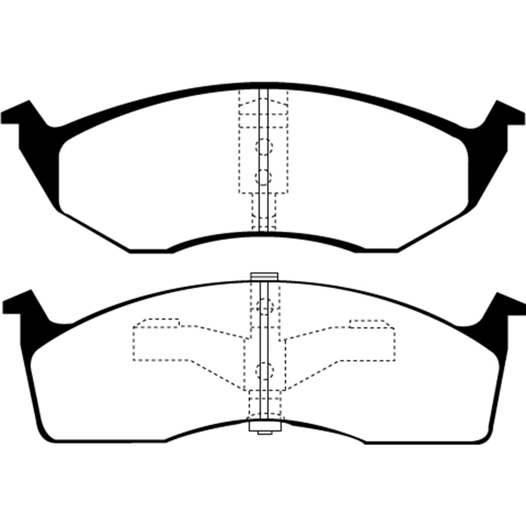 95-97-Chrysler-Concorde-3.3-Greenstuff-Front-Brake-Pads