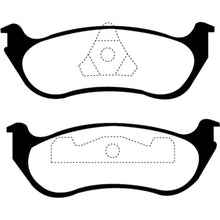 Load image into Gallery viewer, 95-97-Ford-Crown-Victoria-4.6-(Abs)-(Steel-Pistons)-Greenstuff-Rear-Brake-Pads