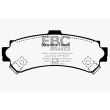 Load image into Gallery viewer, 95-97-Nissan-Sentra-1.6-Redstuff-Rear-Brake-Pads