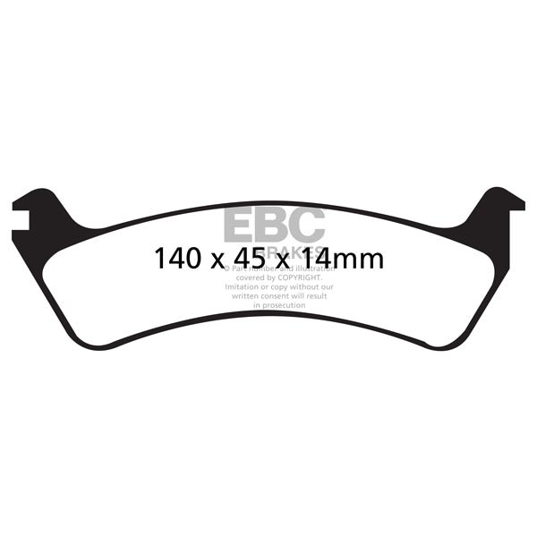 95-98-Ford-Windstar-3.0-Greenstuff-Rear-Brake-Pads