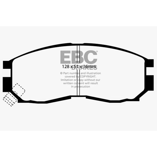 95-99-Chrysler-Sebring-Coupe-2.0-Ultimax2-Front-Brake-Pads