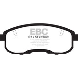 EBC UD653 Ultimax OEM Replacement Brake Pads