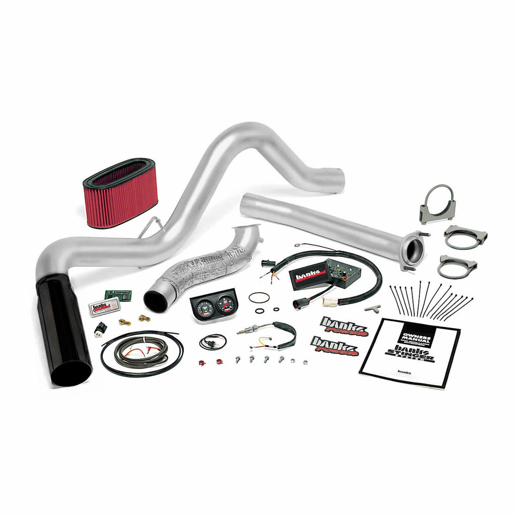 95.5-97-Ford-7.3L-Auto-Stinger-System---Ss-Single-Exhaust-W-Black-Tip