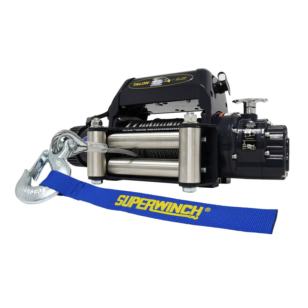 9500-Lbs-12V-Dc-38In-X-85Ft-Steel-Rope-Talon---Navy-Blue