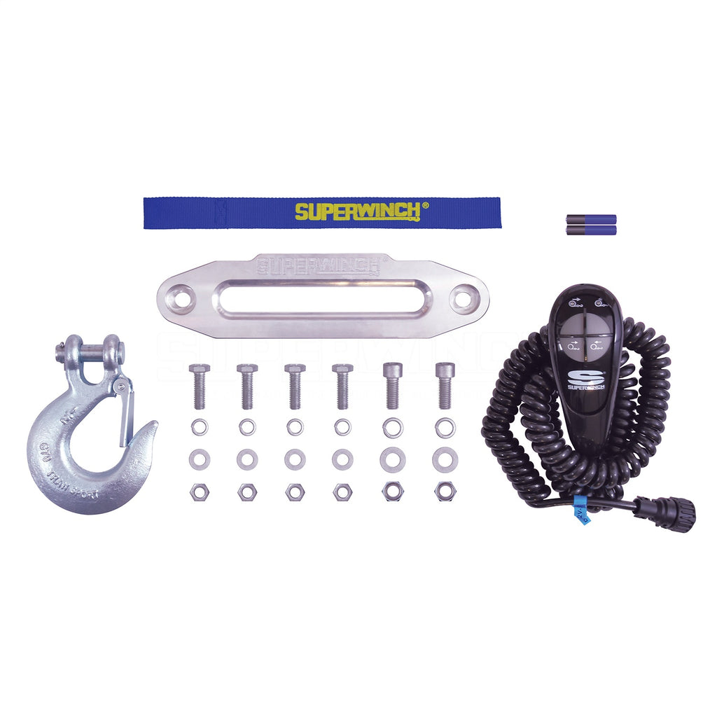 9500-Lbs-Integrated-12V-Dc-38In-X-80Ft-Synthetic-Rope-Talon-9.5Isr-Winch