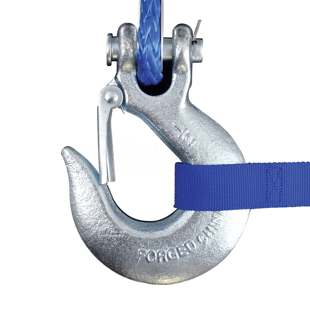 9500-Lbs-Integrated-12V-Dc-38In-X-80Ft-Synthetic-Rope-Talon-9.5Isr-Winch