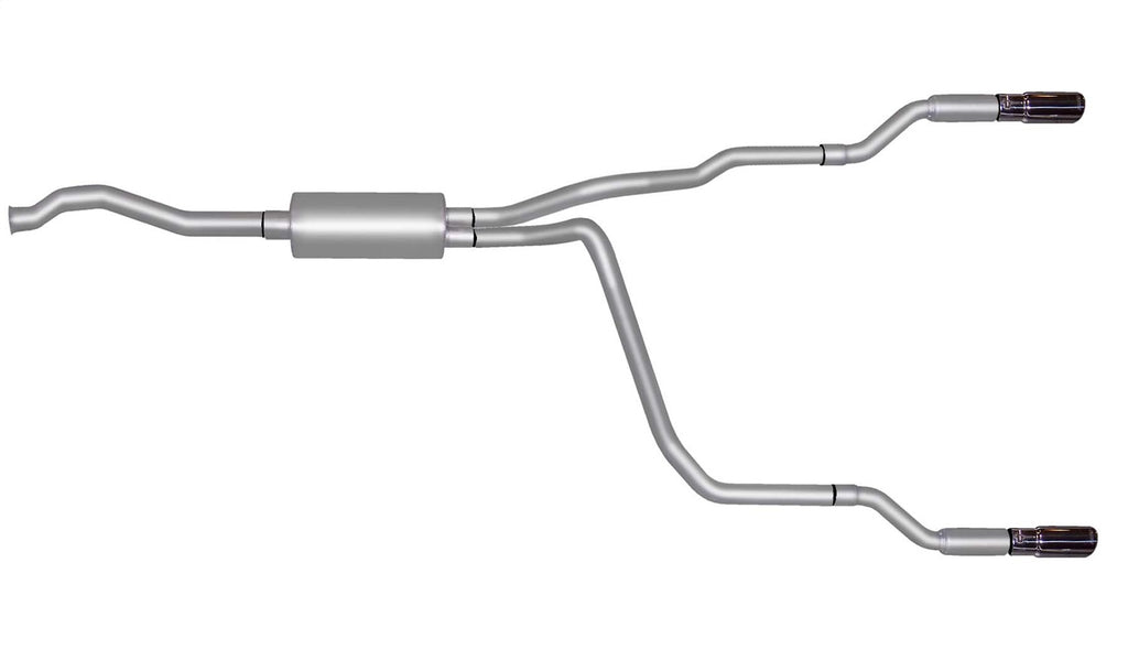 Gibson Performance Exhaust 9508 Dual Split Exhaust System for Select Ford Ranger, Mazda B2300, Mazda B2500, Mazda B3000, Mazda B4000