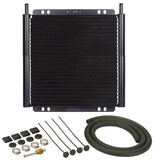 Derale 13504 24 Row Series 8000 Plate & Fin Transmission Cooler Kit, 11/32