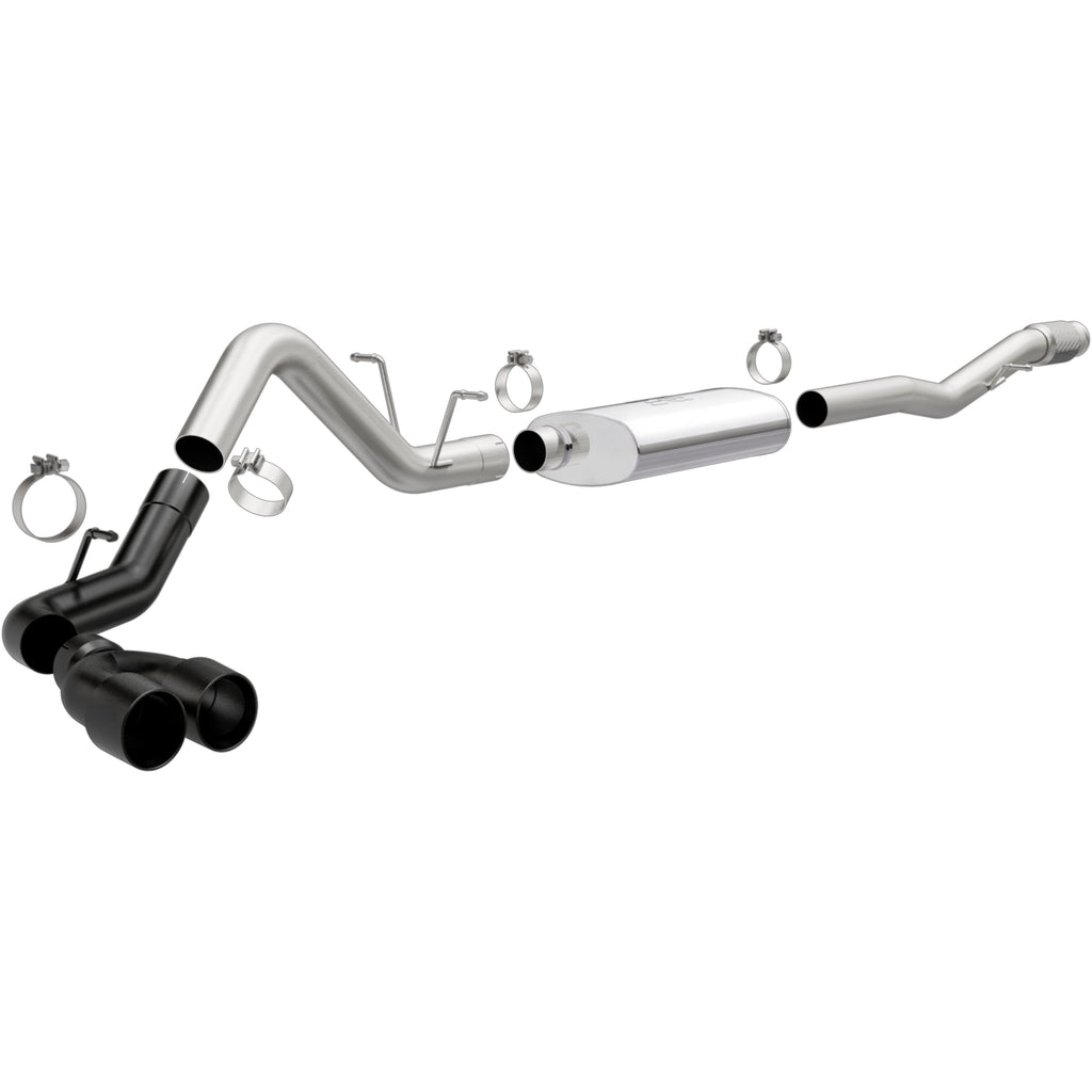 MagnaFlow Exhaust Products 19378 Street Series Black Coated Cat-Back System for Select Chevrolet Silverado 1500, GMC Sierra
