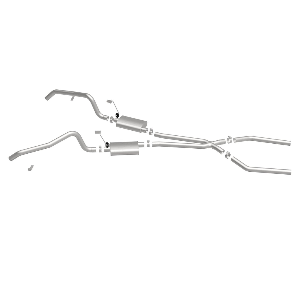 MagnaFlow Exhaust Products 15896 Street Series System for Select Buick Apollo, Chevrolet Camaro, Chevrolet Chevy II, Chevrolet Nova, Oldsmobile Omega, Pontiac Firebird, Pontiac Ventura