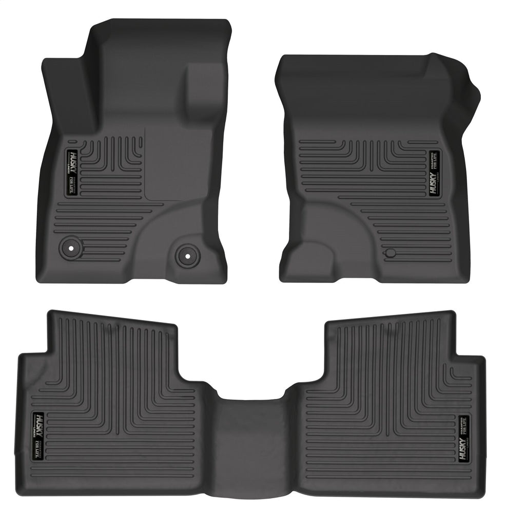 Husky Liners 95051 Weatherbeater-Front/2nd Seat Floor Liners for Select Ford Maverick