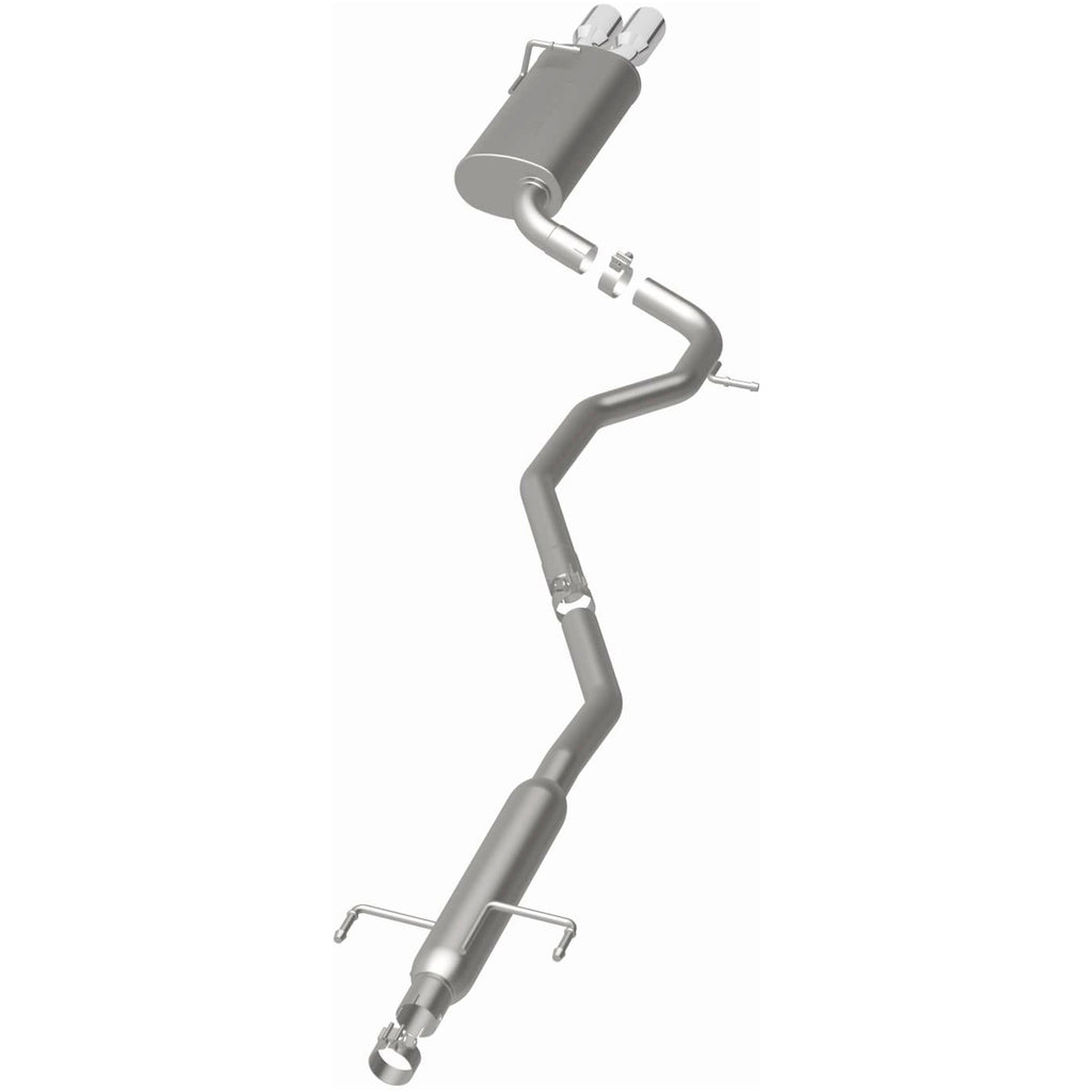 MagnaFlow Exhaust Products 15551 Street Series Polished Cat-Back System for Select Ford Fusion