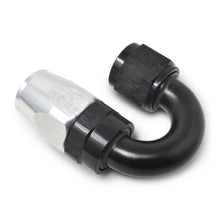 Load image into Gallery viewer, Performance--10-An-BlackSilver-180-Degree-Tight-Radius-Full-Flow-Swivel-Hose-End