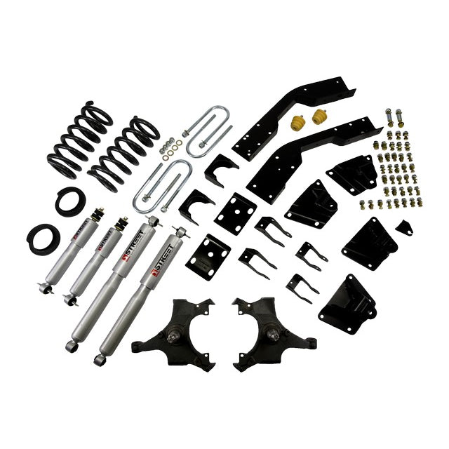9599-Gm-Suburban-C2500-(6-Lug)-2-To-5-F-7-R-W-Sp-Shocks-Lowering-Kit