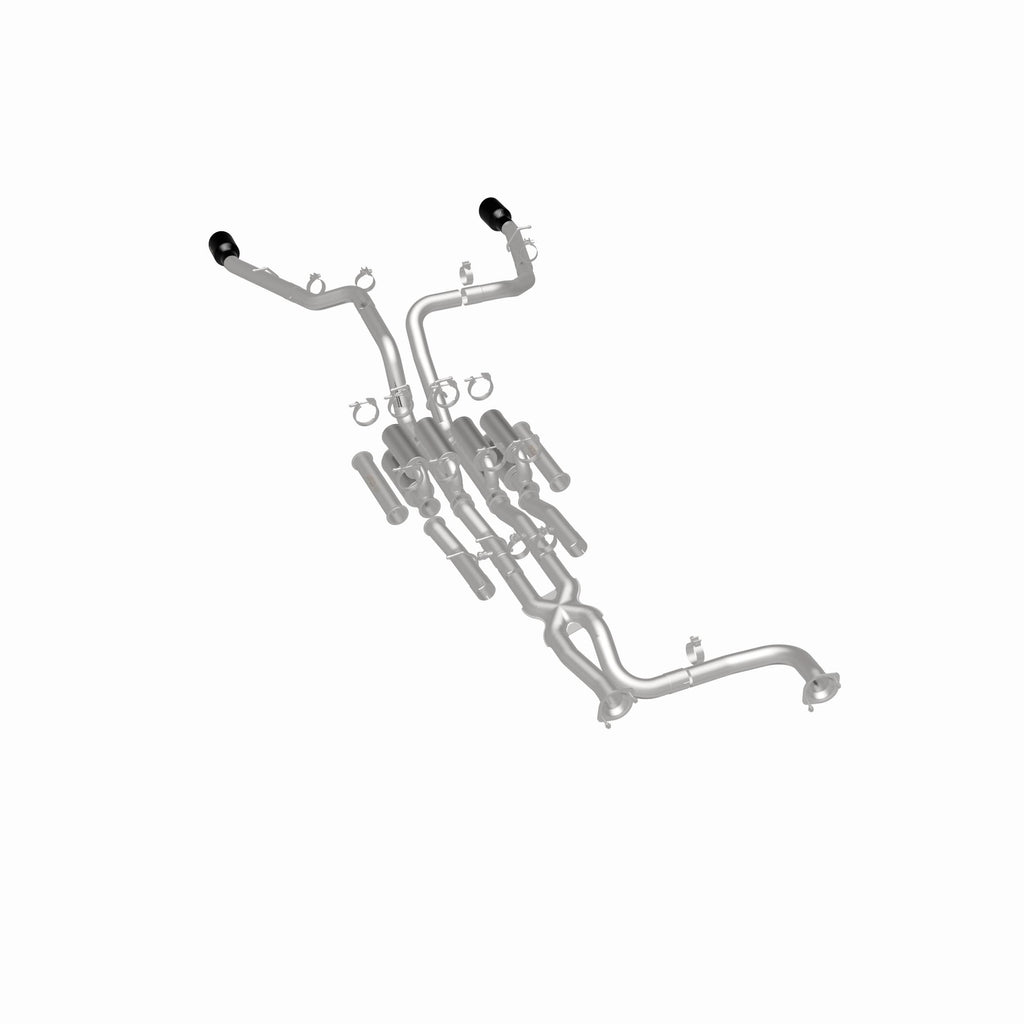 MagnaFlow Exhaust Products 19691 xMOD Series Black Chrome Tips Cat-Back System for Select Ram