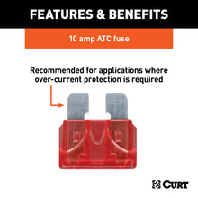 Load image into Gallery viewer, CURT 58440 CURT 58440 Replacement 10-Amp ATC Automotive Fuses; 100-Pack - Truck Part Superstore
