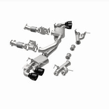 Load image into Gallery viewer, MagnaFlow Exhaust Products 19545 xMOD Series Black Chrome Tips Cat-Back System for Select Chevrolet Corvette