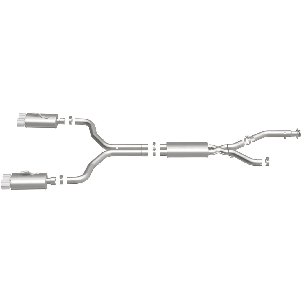 MagnaFlow Exhaust Products 16837 Street Series Polished Cat-Back System for Select Chevrolet Corvette