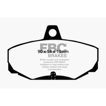 Load image into Gallery viewer, 96-00-Ac-Ace-5.0-Greenstuff-Rear-Brake-Pads