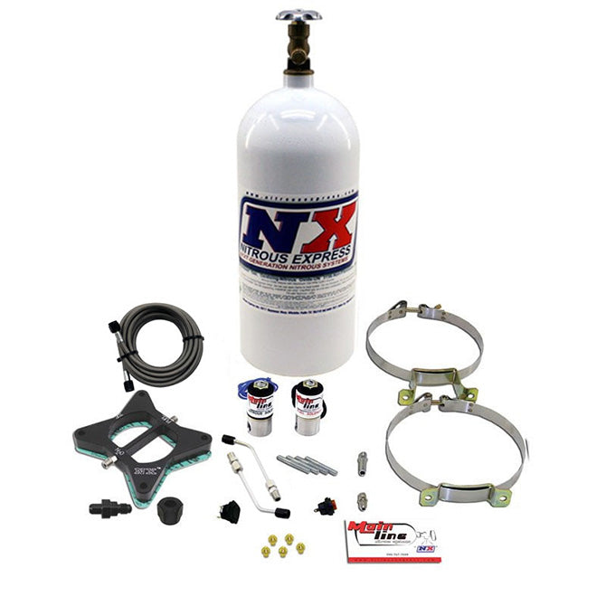 96-04-Ford-Mustang-Gt-4.6L-2-Valve-Mainline-Efi-Nitrous-Kit-W10Lb-Bottle