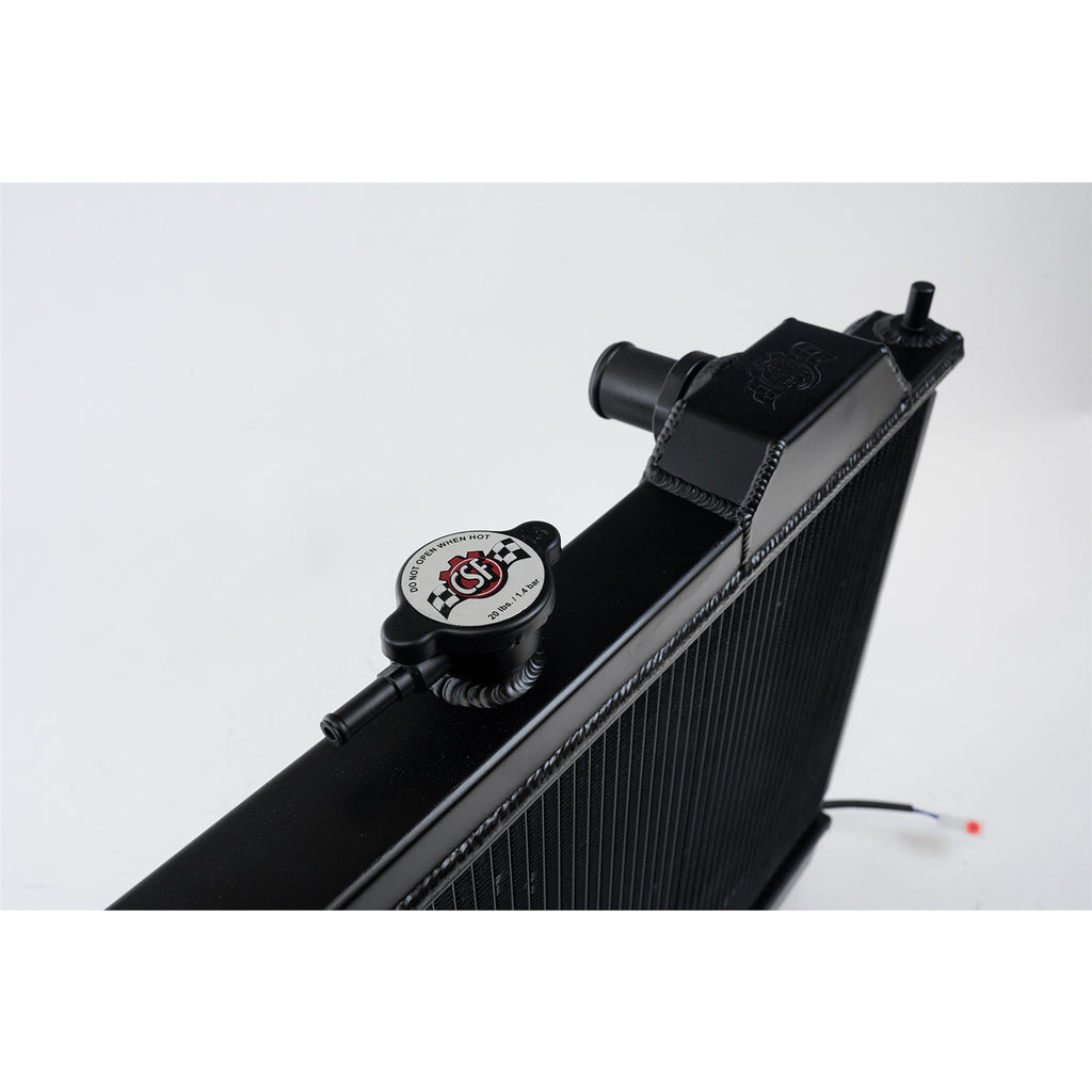 96-07-Mitsubishi-Evo-456789-Full-Slim-Radiator-W12In-Fan--Shroud-16An---Black
