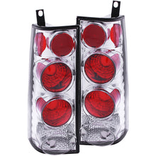 Load image into Gallery viewer, 9602-Gmc-Savana-Chrome-Taillights-DriverPassenger