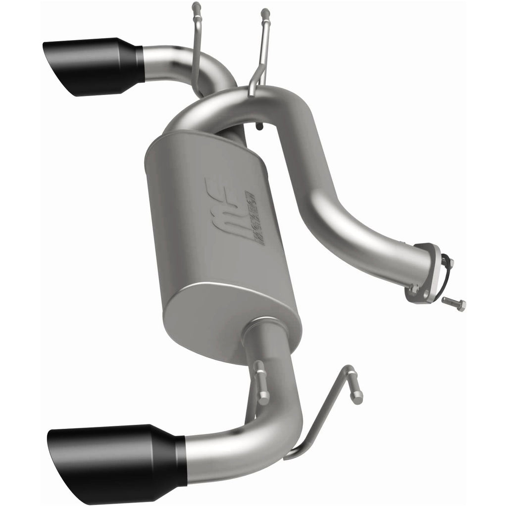 MagnaFlow Exhaust Products 19459 Street Series Black Chrome Axle Back System for Select Mazda 3