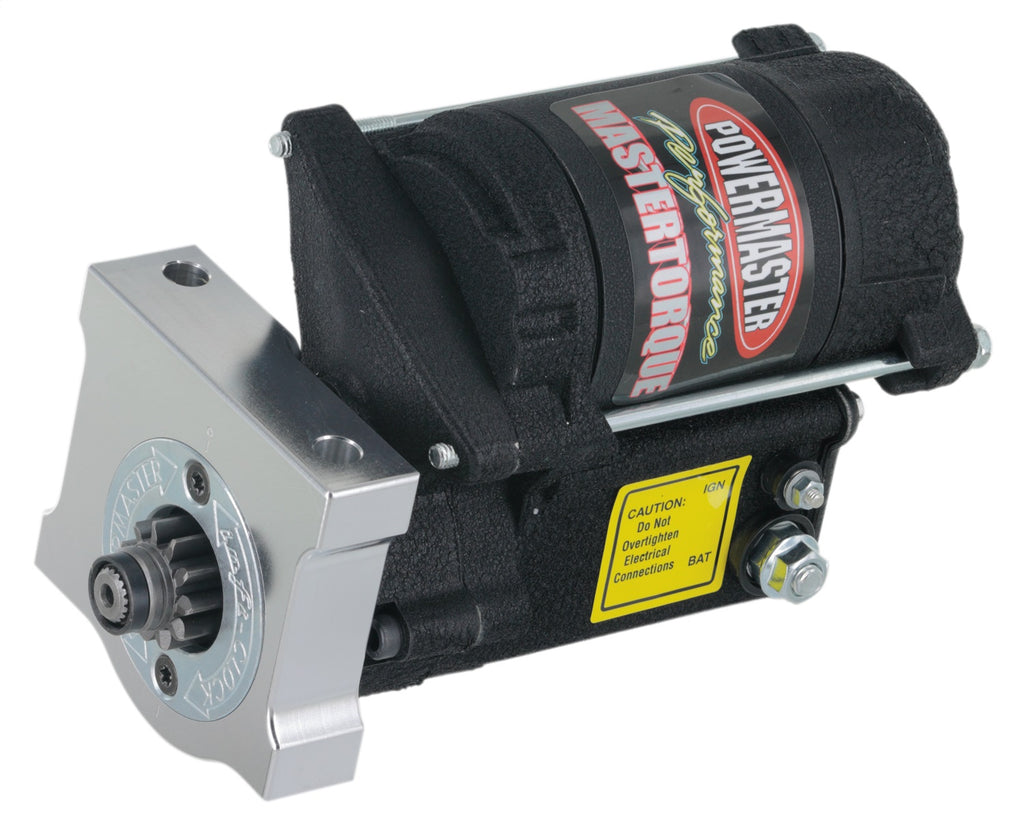 Powermaster Performance 9609 Mastertorque Starter for Select Chevrolet Camaro, Chevrolet Corvette, Chevrolet Impala, Chevrolet Monte Carlo, Chevrolet SS, Chevrolet SSR, Chevrolet Trailblazer, Pontiac G8, Pontiac GTO, Pontiac Grand Prix