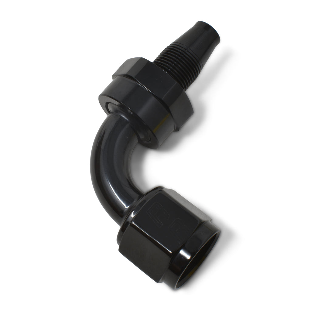 10-An-Hose-End-Without-Socket.-90-Degree.-Polished-And-Black-Anodized.