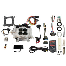 Load image into Gallery viewer, FiTech Fuel Injection 96201 Go EFI 4 600 HP Bright Aluminum EFI System Master Kit
