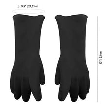 Load image into Gallery viewer, Pro-Tek 9622-L Stronger Black Glove (Large): For Acid Base Chemical Liquid
