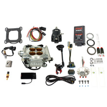 Load image into Gallery viewer, FiTech Fuel Injection 96413 Go EFI 8 1200 HP Bright Aluminum Finish System Master Kit