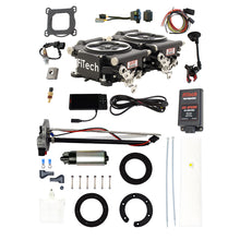 Load image into Gallery viewer, FiTech Fuel Injection 96462 Go EFI 2x4 625 HP Matte Black EFI System Master Kit