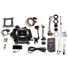 Load image into Gallery viewer, FiTech Fuel Injection 96502 Go EFI 4 600 HP Matte Black EFI System Master Kit