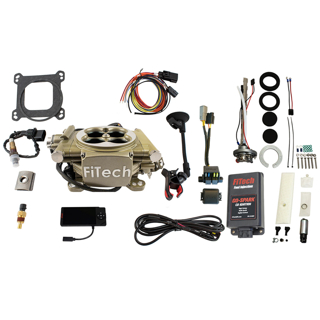 FiTech Fuel Injection 96505 Easy Street 600 HP Gold EFI System Master Kit
