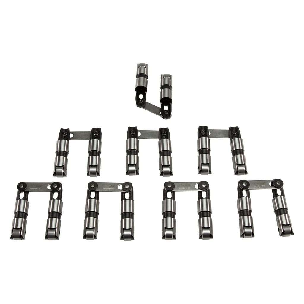 COMP Cams 96956B-16 Sportsman Solid Roller Lifter Set w/ Bushing for GM GEN III/IV LS for Select Buick Allure, Buick LaCrosse, Buick Rainier, Cadillac CTS, Cadillac Escalade, Cadillac Escalade ESV, Cadillac Escalade EXT, Chevrolet Avalanche, Chevrolet