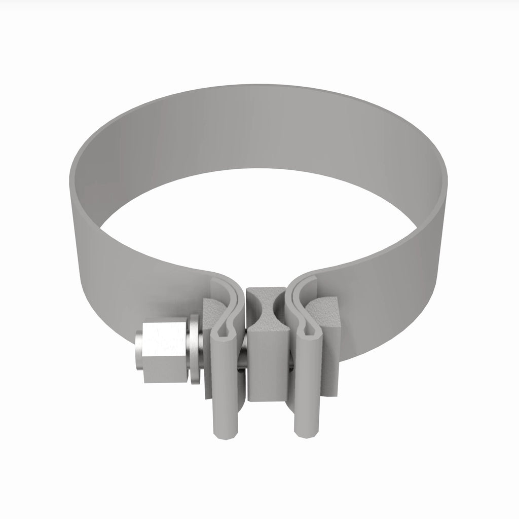 MagnaFlow Exhaust Products 10166 10 pk - Lap Joint Band Clamp - 4.00in.