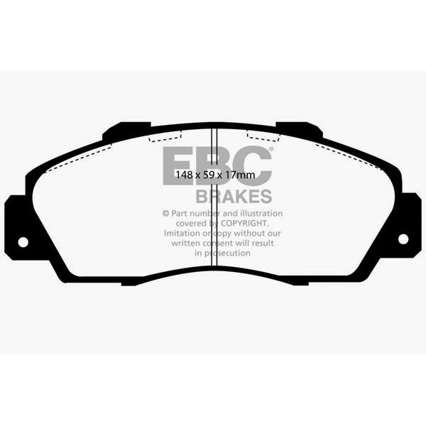 97-01-Honda-Cr-V-2.0-Greenstuff-Front-Brake-Pads
