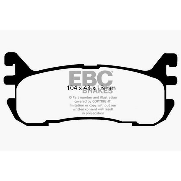 97-02-Ford-Escort-2.0-Greenstuff-Rear-Brake-Pads
