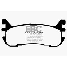 Load image into Gallery viewer, 97-02-Ford-Escort-2.0-Yellowstuff-Rear-Brake-Pads