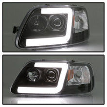 Load image into Gallery viewer, 97-03-Ford-F-150-(After-61997)-Light-Bar-Projector-Headlights---Blk-(Pro-Yd-Ff15097v2-Lb-Bk)