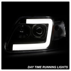 97-03-Ford-F-150-(After-61997)-Light-Bar-Projector-Headlights---Blk-(Pro-Yd-Ff15097v2-Lb-Bk)