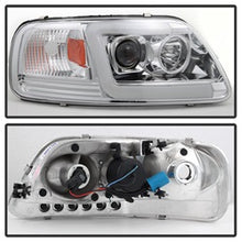 Load image into Gallery viewer, 97-03-Ford-F-150-(After-61997)-V2-Proj-Headlights-Drl-Led---Chrm-(Pro-Yd-Ff15097v2-Lb-C)